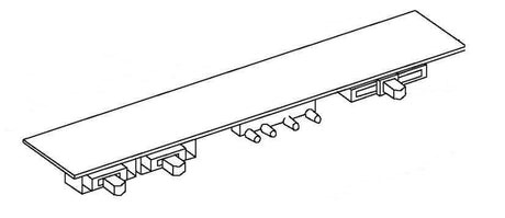 61647522 Refrigerator Eyebrow Power Control Circuit Board