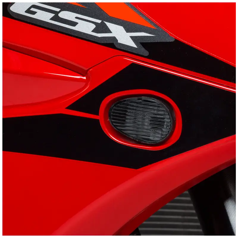 Hotbodies Racing 61701-0101 Flush Mount Signal Ts Smoke, sleek aerodynamic design, amber LED behind smoke lens, direct OEM replacement.