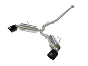 aFe 49-36023-B aFe Takeda Exhaust Axle-Back 13-15 Scion FRS / Subaru BRZ 304SS Black Dual Tips Exhaust