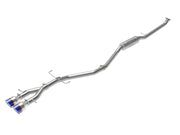 aFe 49-36620-L aFe Takeda 2.5in 304SS Cat-Back Exhaust System 17-20 Honda Civic SI Coupe L4-1.5L (t) - BL Flame Tip