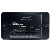 RV carbon monoxide alarm