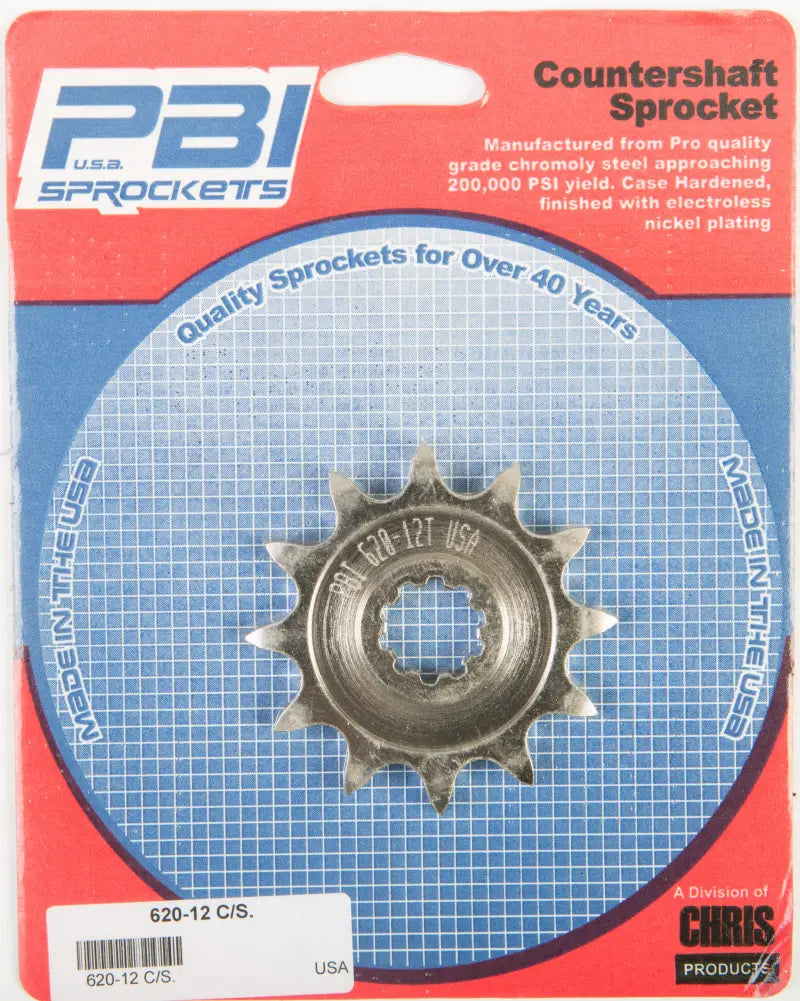 620-12 Front Cs Sprocket Steel 12t 520 Kaw/Suz - Countershaft