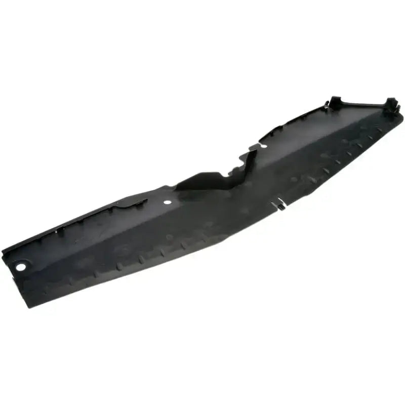 Black plastic undercarriage shield for Dorman Air Deflector replacement, durable air deflector