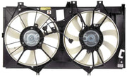 620-594 Dorman dual fan assembly showing durable dual fan assembly for radiator cooling