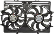 Dual electric radiator fan assembly for Dorman Dual Fan Assembly in top cooling performance