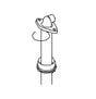 620039 Ice Maker Water Tube Fitting