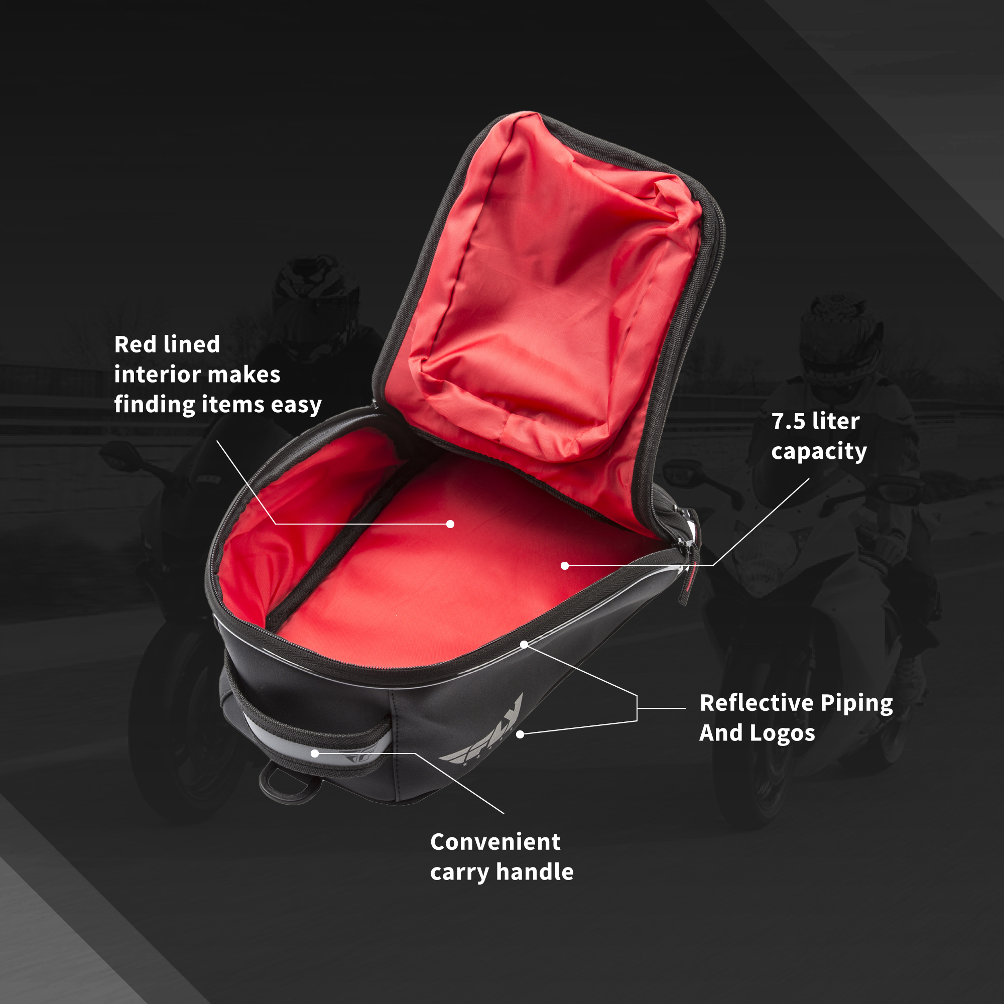 Small Tank Bag Black