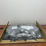 Television in packaging with 621-243 Dorman Dual Fan Assembly, a dual fan fan assembly