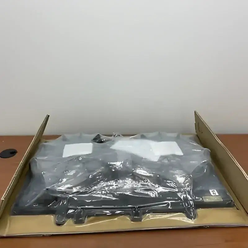 Television in packaging with 621-243 Dorman Dual Fan Assembly, a dual fan fan assembly