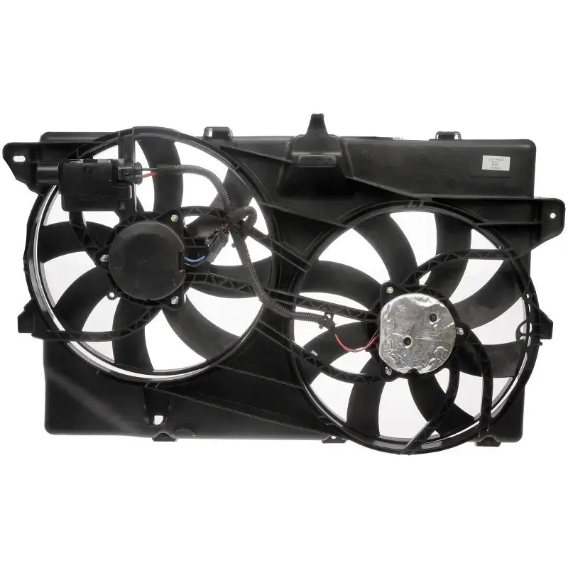 Black dual fan assembly for Dorman Dual Fan XD vehicle cooling system
