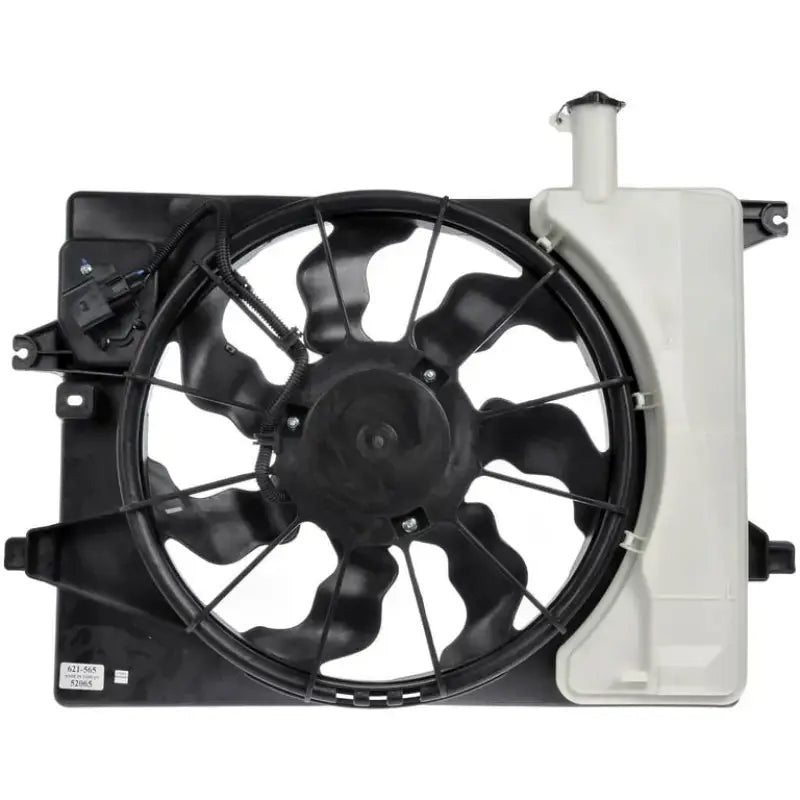 Black Dorman Rad Fan Assy with coolant reservoir for cars, model 621-565