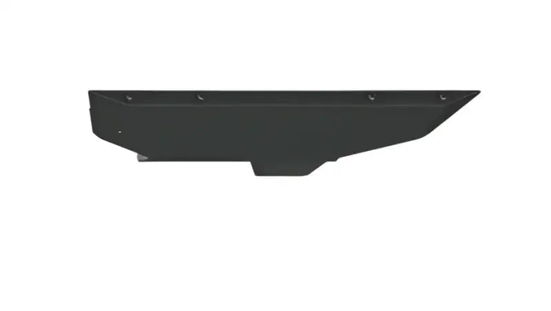 Black angular metal bumper with stealth optional skid plate for the 6213F1SP Road Armor Front