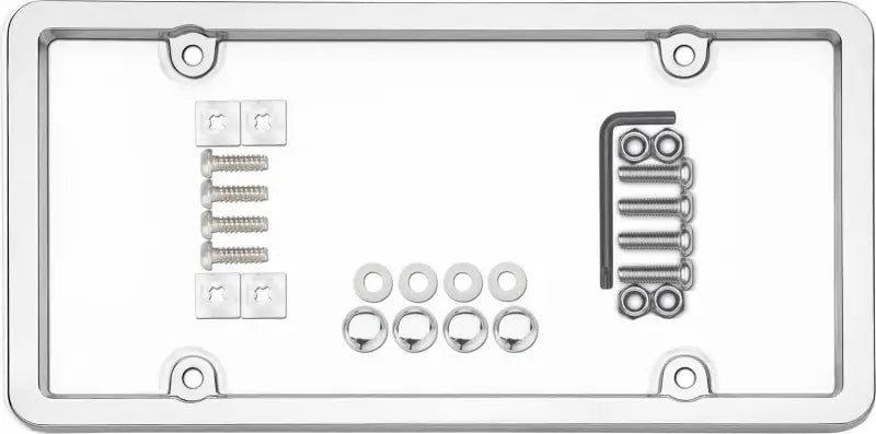 62310 Cruiser Novelty Plate Lock Chrom