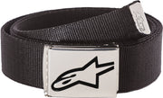 Alpinestars Web Belt Accessories 1019-93300-1187-OS - Black Chrome Ageless
