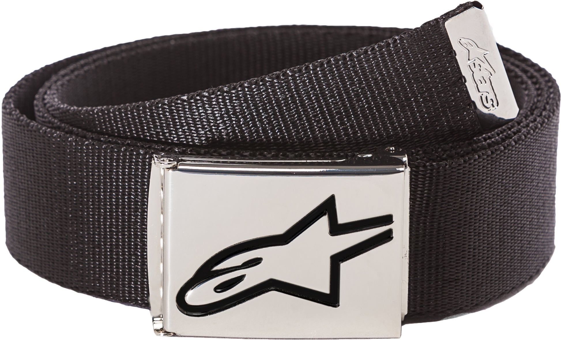Alpinestars Web Belt Accessories 1019-93300-1187-OS - Black Chrome Ageless