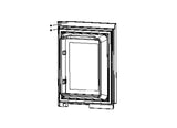 623816 Norcold Door  Upper