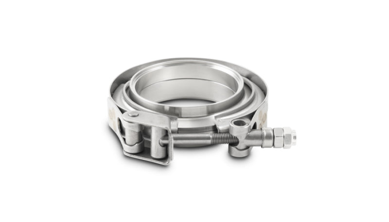 Vibrant 1497 Vibrant T304 SS V-Band Flange Assembly for 2-3/8in O.D. Tubing incl 2 V-Band flanges & 1 V-Band