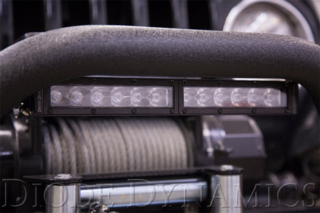 Diode Dynamics 12 In LED Light Bar Single Row Straight Clear Driving Each Stage Series - DD5015S