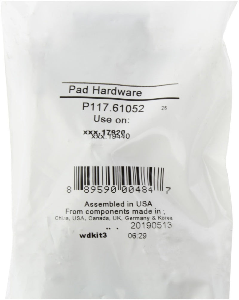 Stoptech 308.17920 StopTech 15-18 Ford Mustang Front Street Brake Pads w/Shims & Hardware