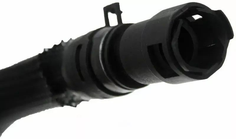 Black Dorman engine heater hose with quick connect fitting for 626-673 Heater Hose Assembly