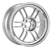 Enkei RPF1 17x7 4x100 35mm Offset 73mm Bore Silver Wheel  Miata 4-Lug / 02-06 Mini - 3797704935SP