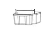 628688 Refrigerator Crisper Bin