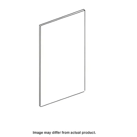 629756 Norcold Panel-Door-Black Acrylic - Refrigerator Door Panel