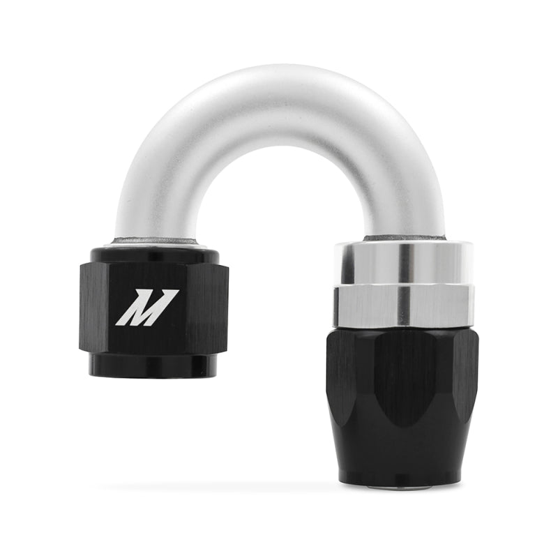 Mishimoto MMFT-SW-10-180 Mishimoto Aluminum -10AN 180 Degree Fitting - Black