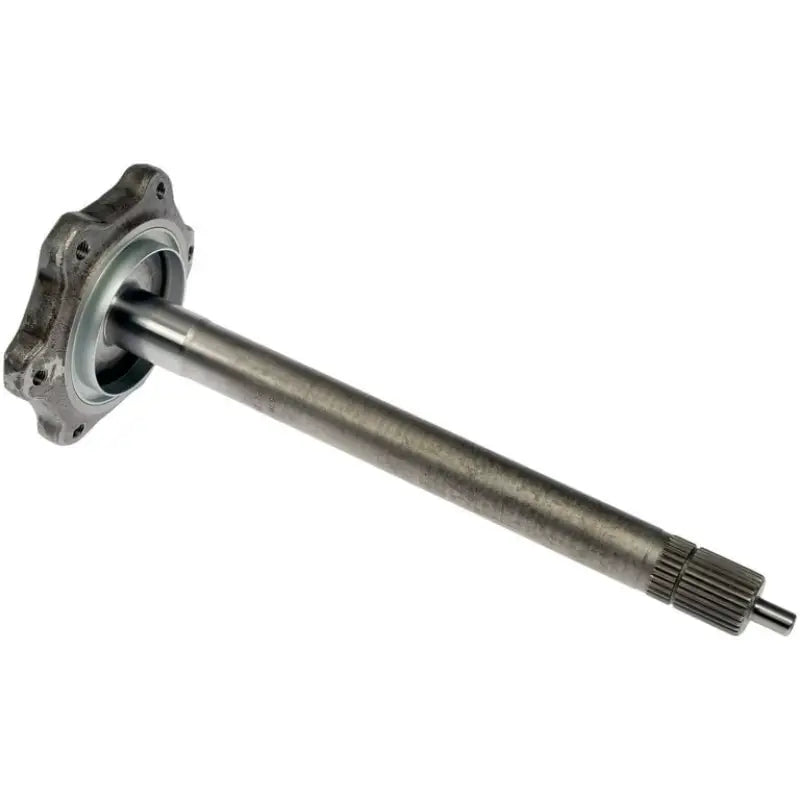 Metal axle shaft with flange and splined end for 630-637 Dorman front right axle shaft assembly