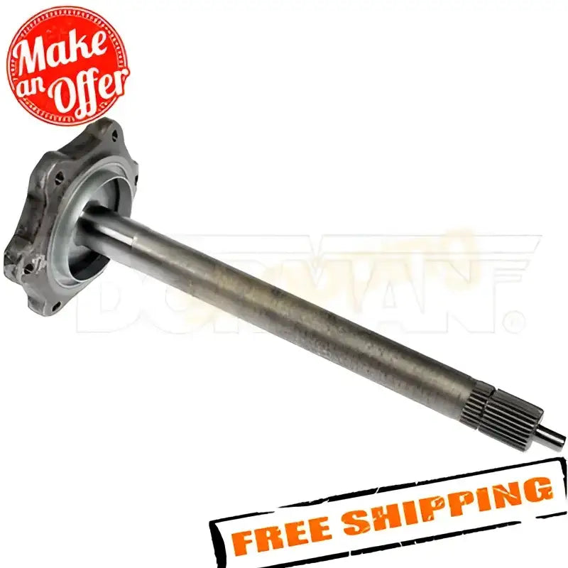 Metal axle shaft with flange from Dorman 630-637 Front Right Axle Shaft Assembly