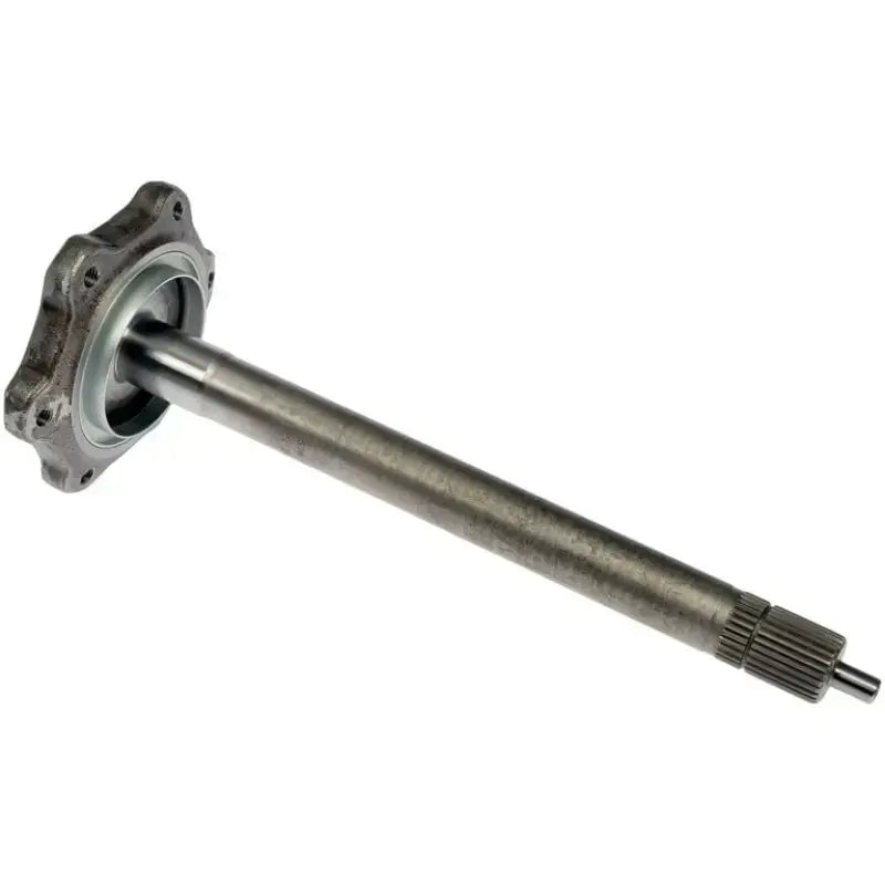 Metal axle shaft with flange and splined end for 630-637 Dorman front right axle shaft assembly