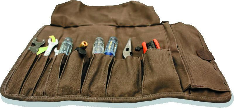 Burly Brand B15-1030D Burly Brand Voyager Tool Roll - Dark Oak