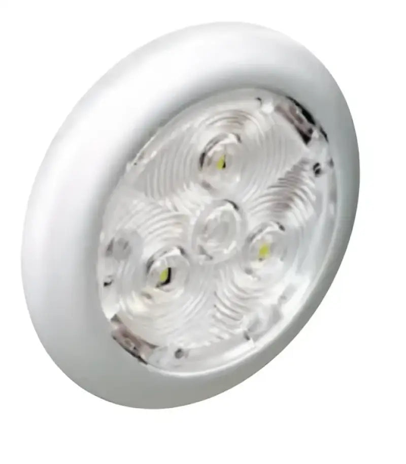 Round LED push light perfect for your deck light or led deck setup in Attwood Marine