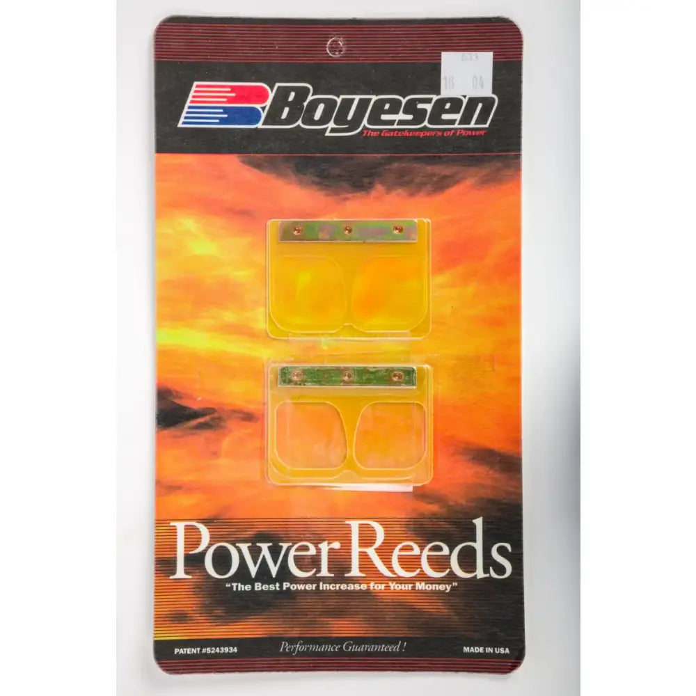 633 Boyesen Dual Stage Power Reeds Dura Flex w/Rev Plates