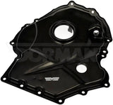 Black metal Dorman Timing Cover for 635-698 Dorman Timing Cover engine timing system