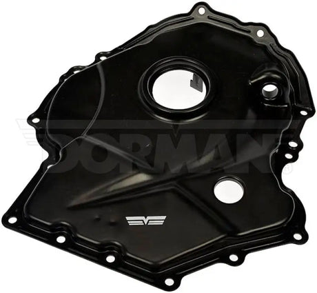 Black metal Dorman Timing Cover for 635-698 Dorman Timing Cover engine timing system