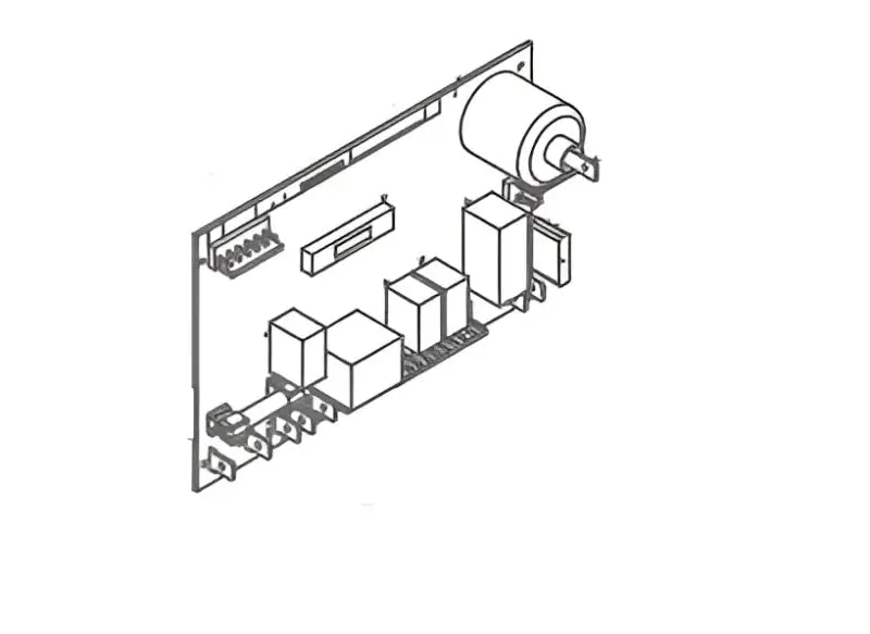 637082 Refrigerator Power Supply Circuit Board