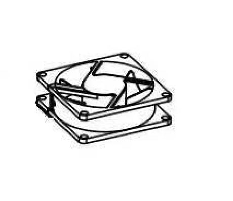 637088 Refrigerator Cooling Fan Assembly