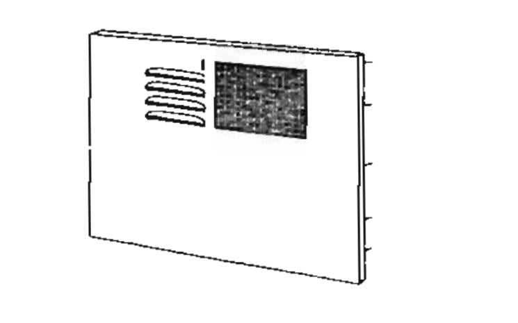 6376APW Water Heater Access Door