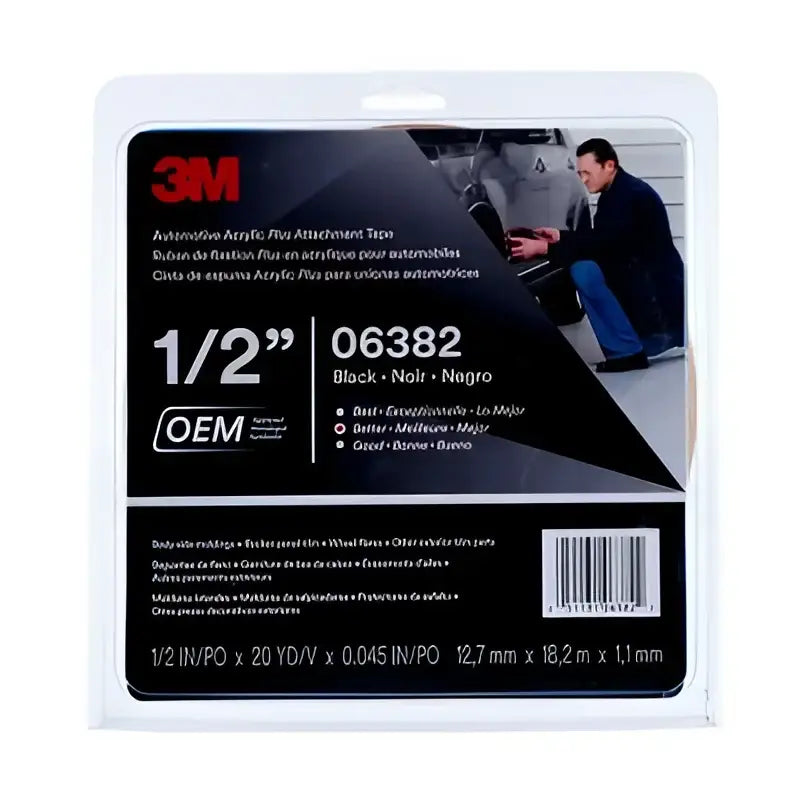 6382 3M Double Sided Tape for automotive acrylic attachment needs