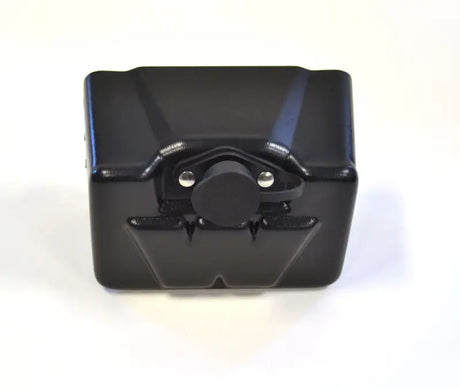 Black rectangular electrical box for Warn Control Pack 150 Amp, used in warn control systems