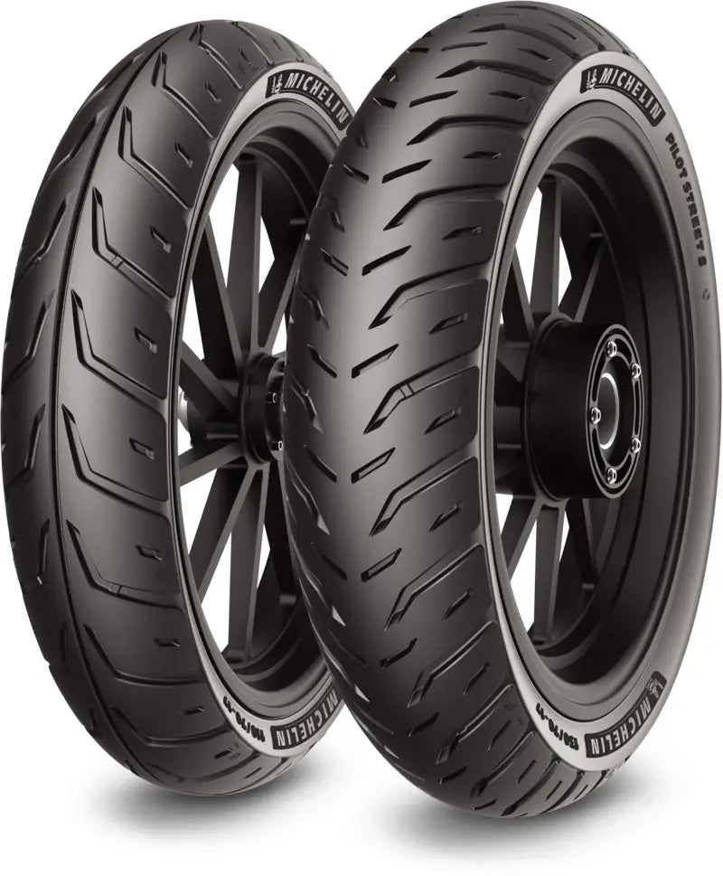 MICHELIN Pilot Street 2 Front/Rear Tire 80/90 14 46s Reinf Tl