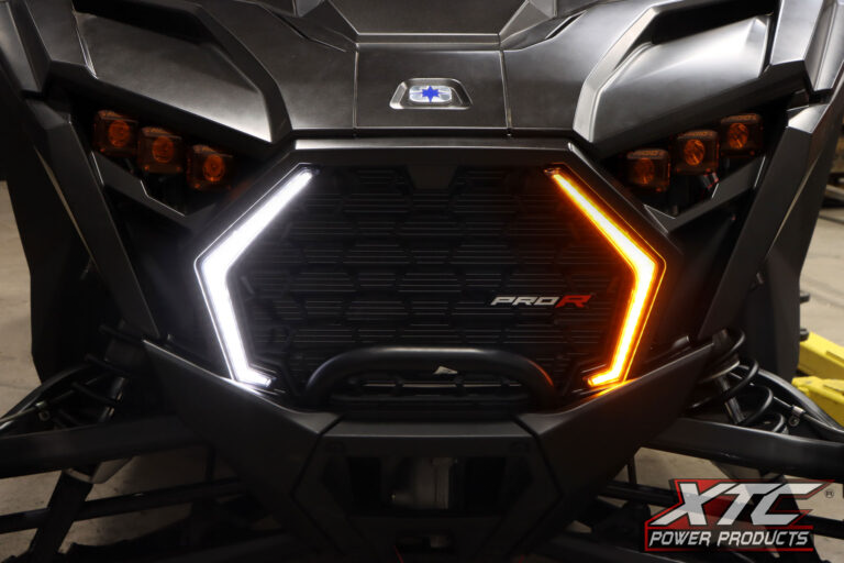 XTC Power Products Front Signature Light and Accents Illumination POL-PRO-FTL - Turng Signal Fang Accent Kit