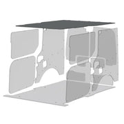 Van interior panel kit for Legend Fleet Duratherm ceiling liner in Duratherm ceiling