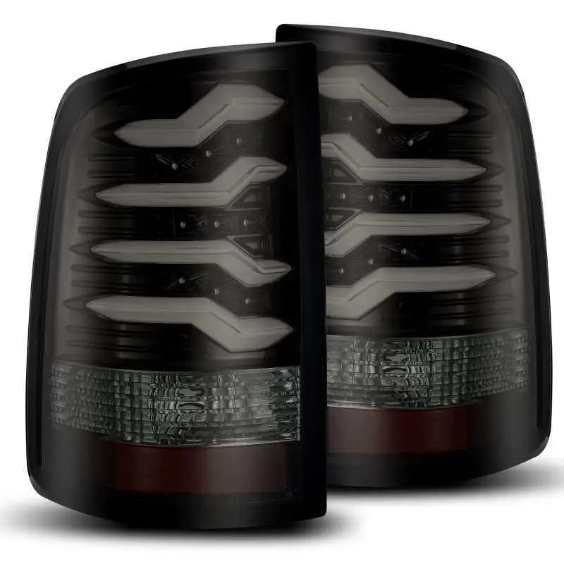AlphaRex 640010 AlphaRex 09-18 Dodge Ram 1500 PRO-Series LED Tail Lights Jet Black