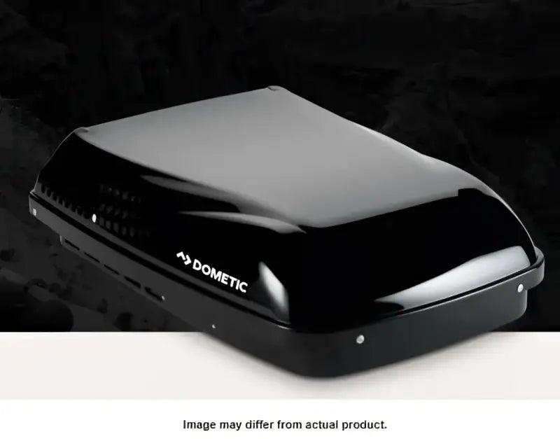 Dometic Penguin AC 640316CXX1J0 black exterior, sleek design, efficient cooling, RV, automotive, powersports, off-road, marine, truck accessories, interior, truck bed, RV parts, Inside RV, RV Parts Shop, Exterior Parts & Accessories, RV Appliances RV Air Conditioner RV Refer, AVADA - Best Sellers, Marine Maintenance