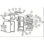 640473 Norcold Shelf Mounting Clip - Refrigerator Support