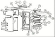 640473 Norcold Shelf Mounting Clip - Refrigerator Support