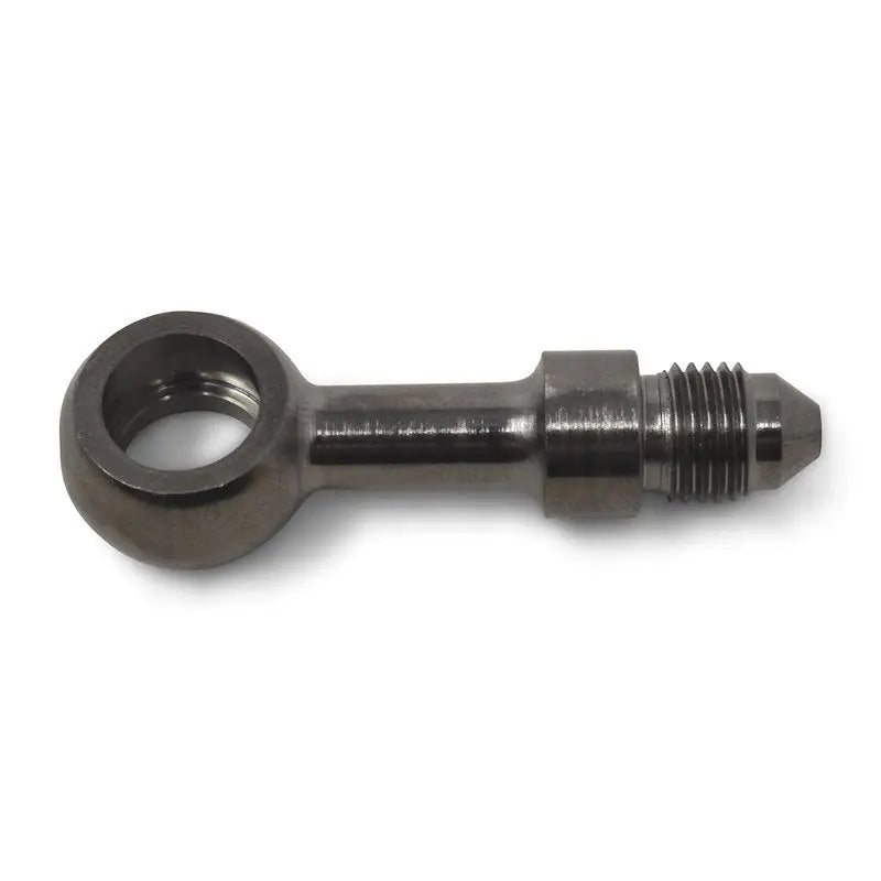 Metal banjo fitting with threaded end for 640473 Russell Edel Bnjo 10Mm 3/8 Id to 3A