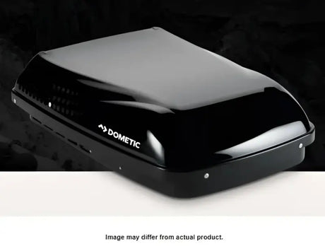 Dometic Penguin Hc Ac Szlcd 410A Black RV Air Conditioner unit, sleek black design, efficient cooling for RVs, energy-efficient, for RV parts, automotive, powersports, truck, marine, exterior, interior, rugged off-road trips. Inside RV, RV Parts Shop, Exterior Parts & Accessories, RV Appliances RV Air Conditioner RV Refer, AVADA - Best Sellers, Marine Maintenance.